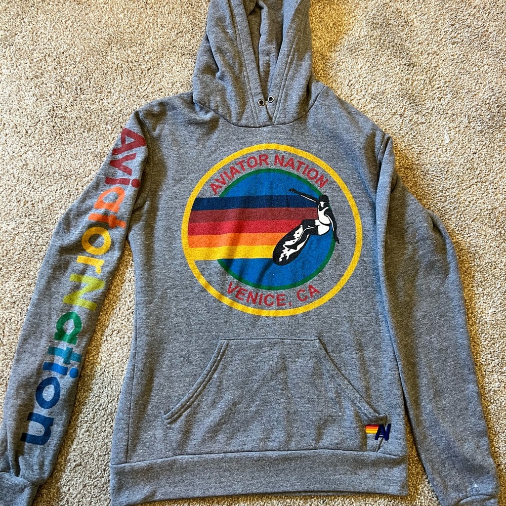 Aviator Nation Hoodie Size Small